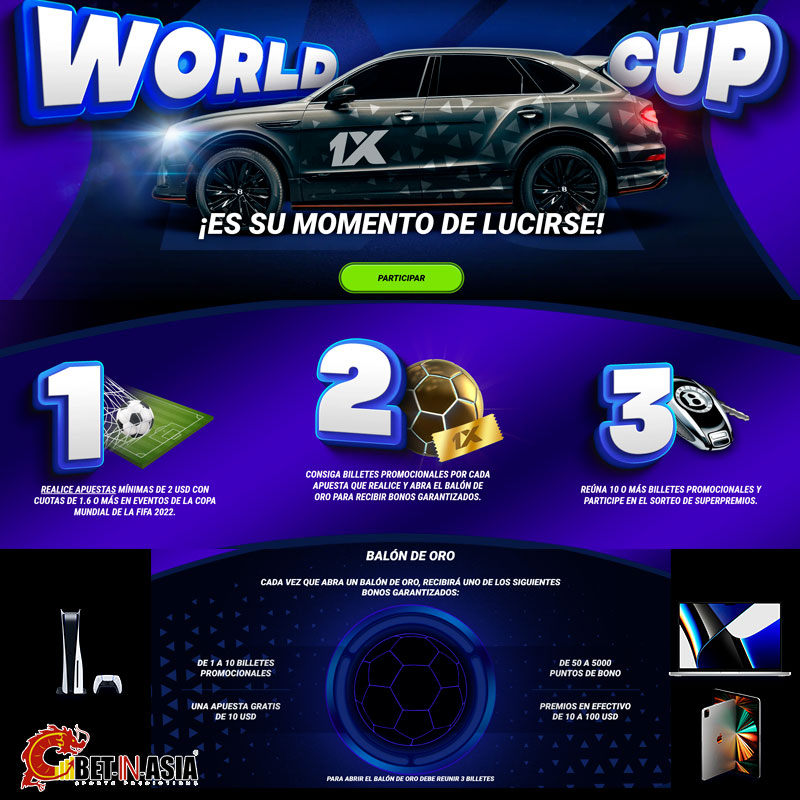 El concurso de la Copa Mundial de la FIFA 2022 gana grandes premios, incluido un Bentley