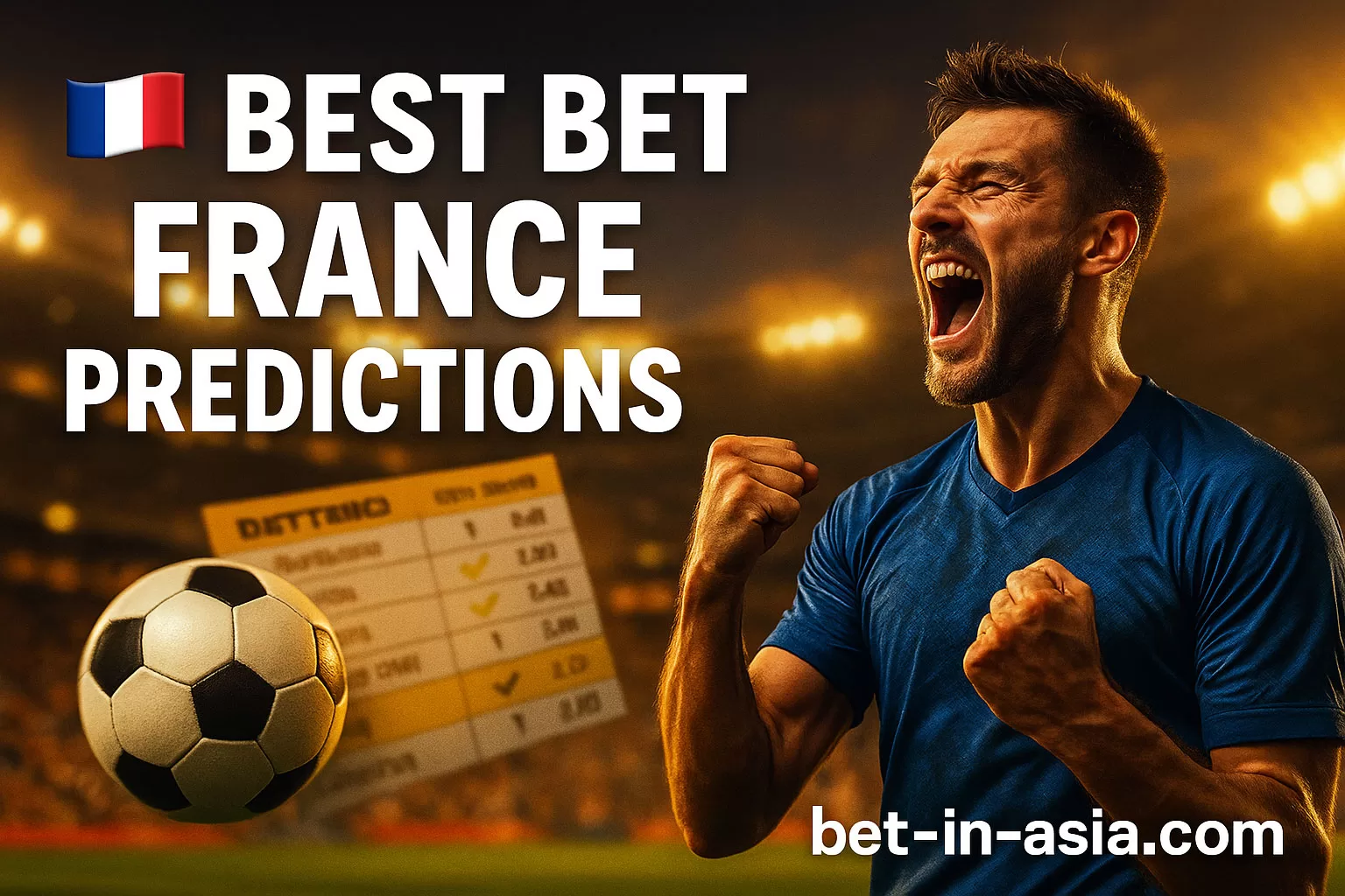 Best Bet France Predictions Free Ligue 1 & Ligue 2 Picks