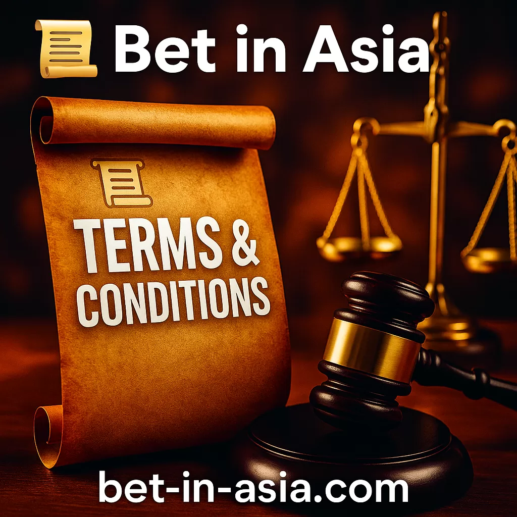 Bet in Asia Terms & Conditions Betting site