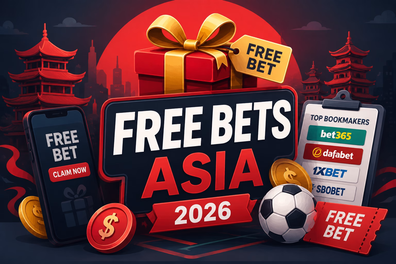 Free Bets Asia 2026 Best Betting Free Bet Offers, Bonuses & Top Bookmakers