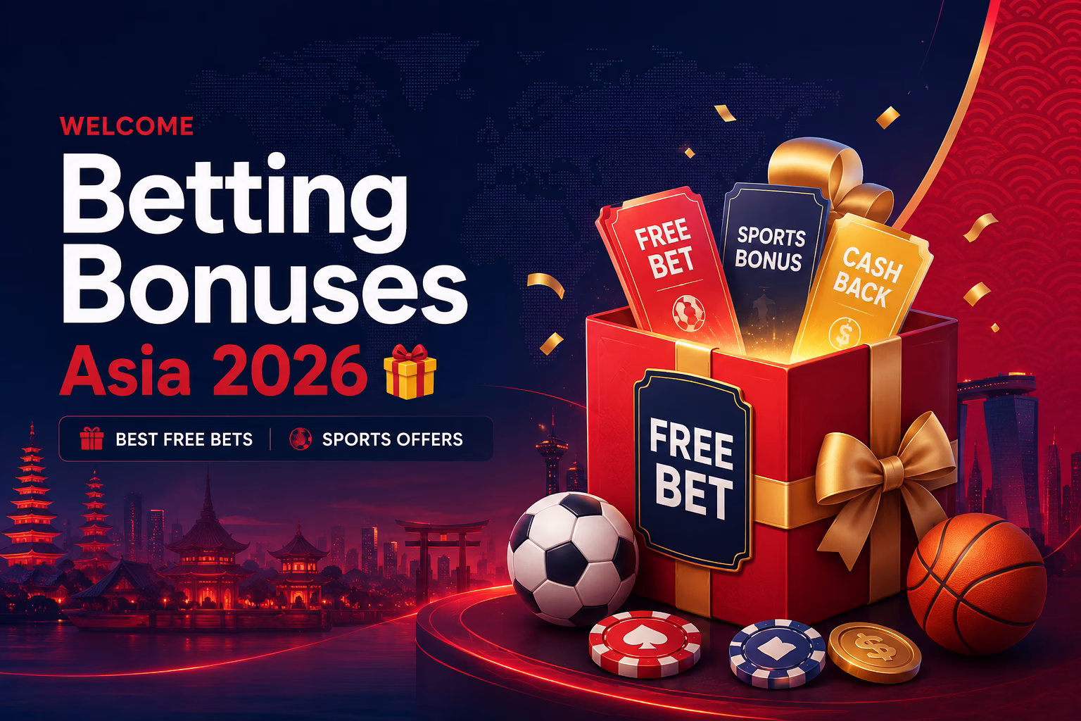 Welcome Betting Bonuses Asia 2026 Best Free Bets, Sports Offers & Top Bookmakers